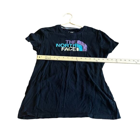 THE NORTH FACE  Color Decal Black Short Sleeve Tshirt Size medium classic - Picture 3 of 5